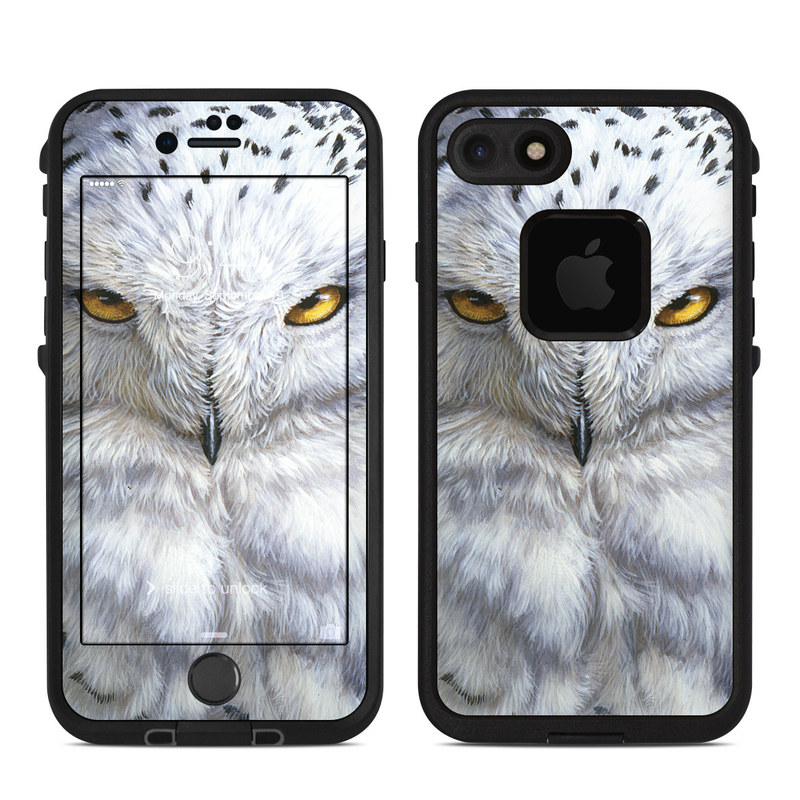 Lifeproof iPhone 7 Fre Case Skin - Snowy Owl (Image 1)
