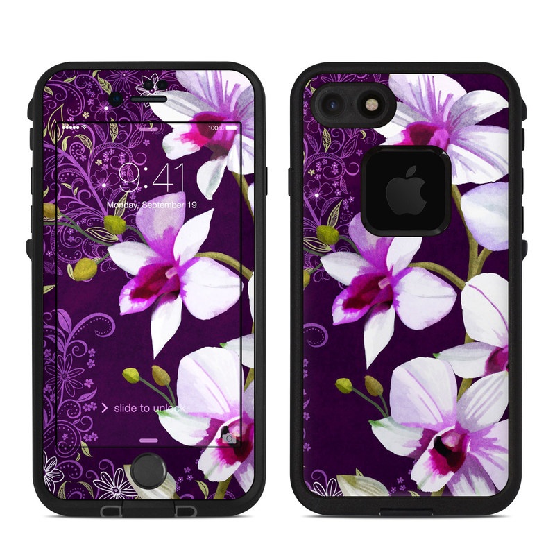 Lifeproof iPhone 7 Fre Case Skin - Violet Worlds (Image 1)