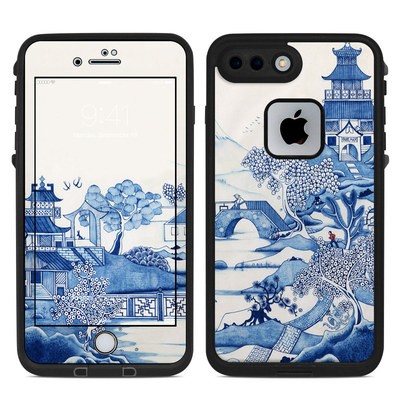 Lifeproof iPhone 7-8 Plus Fre Case Skin - Blue Willow