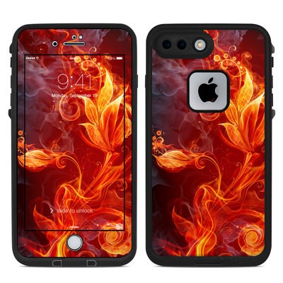 Lifeproof iPhone 7 Plus Fre Case Skin - Flower Of Fire