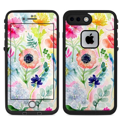 Lifeproof iPhone 7-8 Plus Fre Case Skin - Loose Flowers