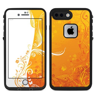 Lifeproof iPhone 7 Plus Fre Case Skin - Orange Crush