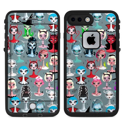 Lifeproof iPhone 7-8 Plus Fre Case Skin - Spooky Dolls
