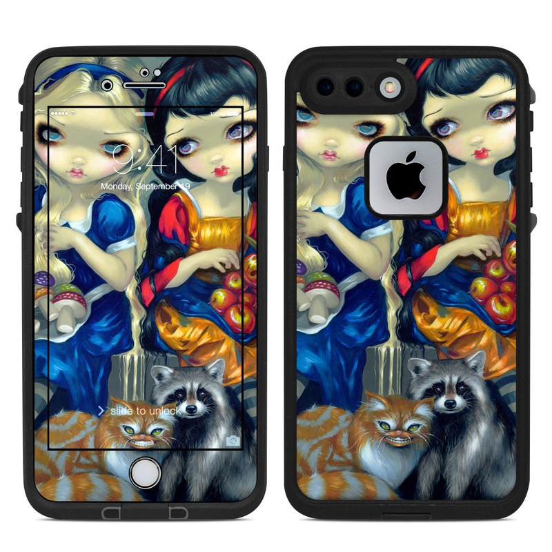 Lifeproof iPhone 7 Plus Fre Case Skin - Alice & Snow White (Image 1)