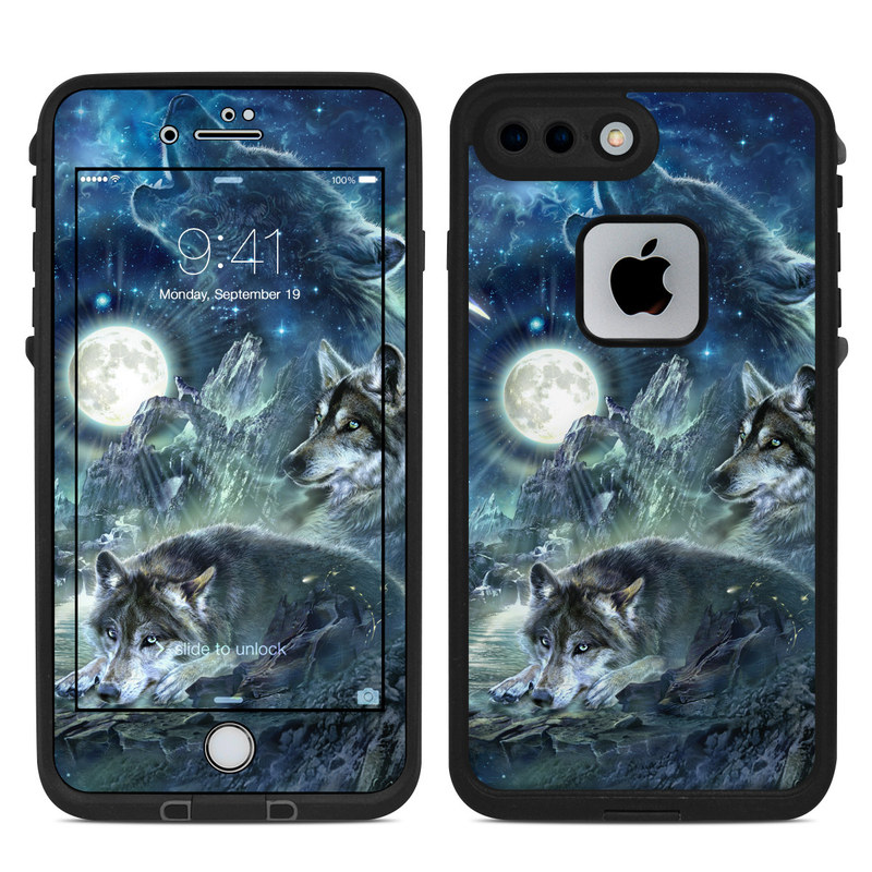 Lifeproof iPhone 7 Plus Fre Case Skin - Bark At The Moon (Image 1)