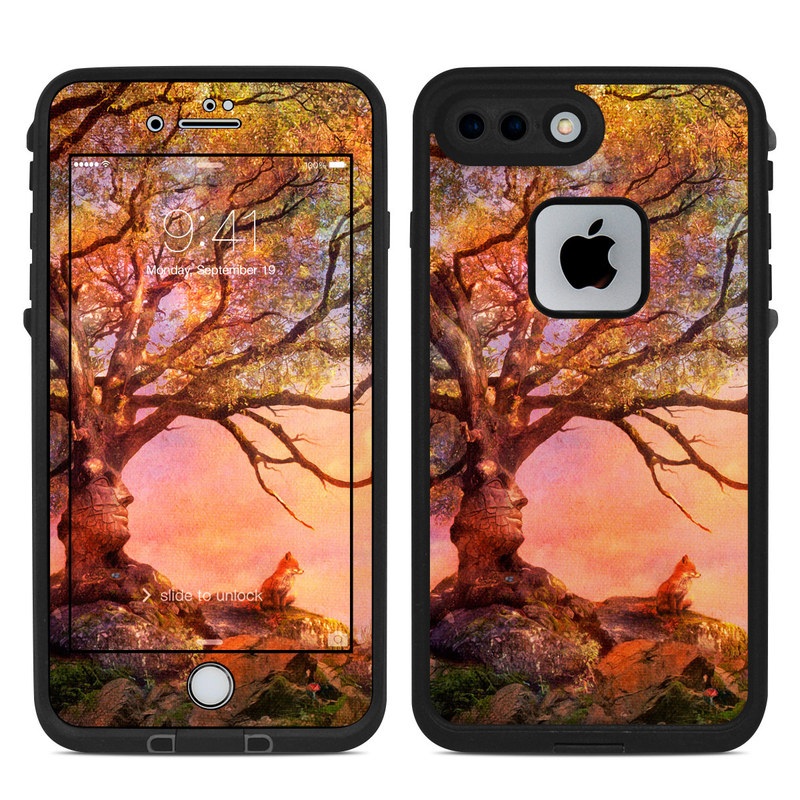 Lifeproof iPhone 7 Plus Fre Case Skin - Fox Sunset (Image 1)