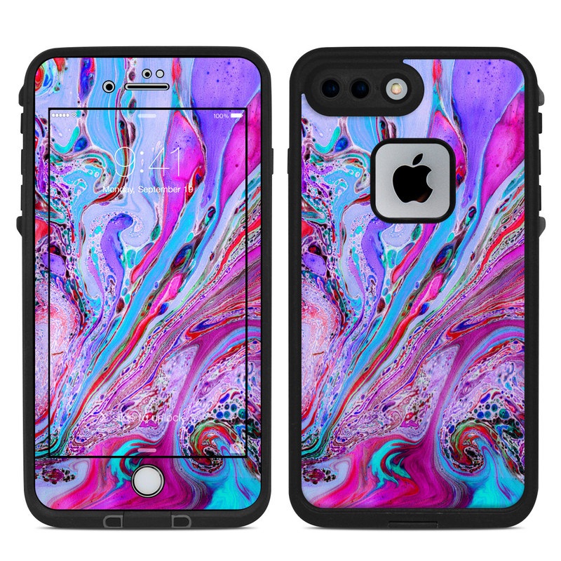 Lifeproof iPhone 7-8 Plus Fre Case Skin - Marbled Lustre (Image 1)