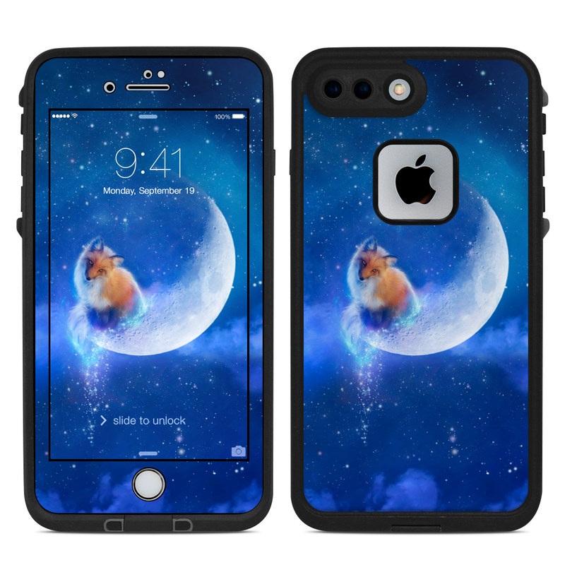 Lifeproof iPhone 7-8 Plus Fre Case Skin - Moon Fox (Image 1)