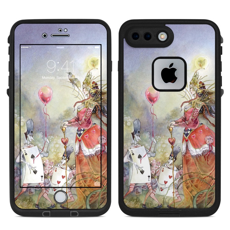 Lifeproof iPhone 7 Plus Fre Case Skin - Queen of Hearts (Image 1)