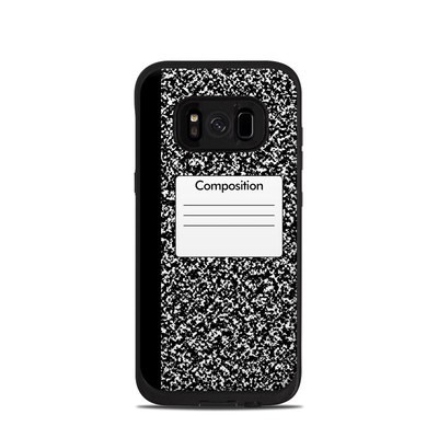Lifeproof Galaxy S8 Fre Case Skin - Composition Notebook