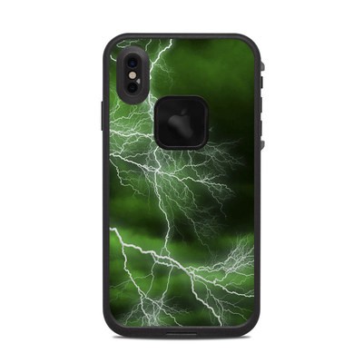 Lifeproof iPhone XS Max Fre Case Skin - Apocalypse Green
