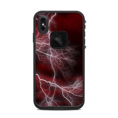 Lifeproof iPhone XS Max Fre Case Skin - Apocalypse Red