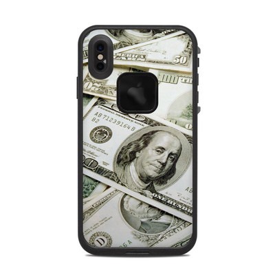 Lifeproof iPhone XS Max Fre Case Skin - Benjamins