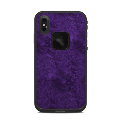 Lifeproof iPhone XS Max Fre Case Skin - Purple Lacquer