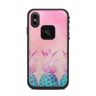 Lifeproof iPhone XS Max Fre Case Skin - Pineapple Farm