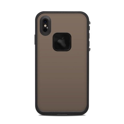Lifeproof iPhone XS Max Fre Case Skin - Solid State Flat Dark Earth