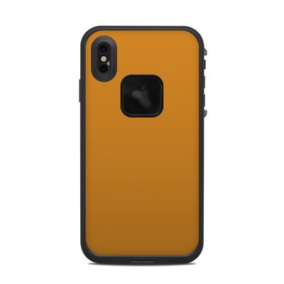 Lifeproof iPhone XS Max Fre Case Skin - Solid State Orange