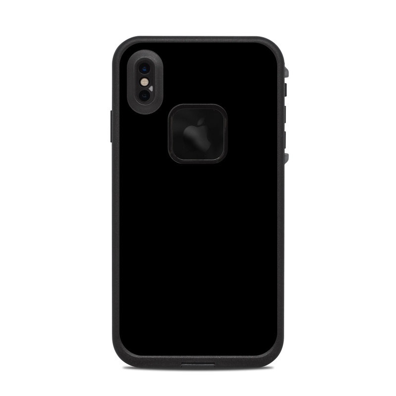 Lifeproof iPhone XS Max Fre Case Skin - Solid State Black (Image 1)