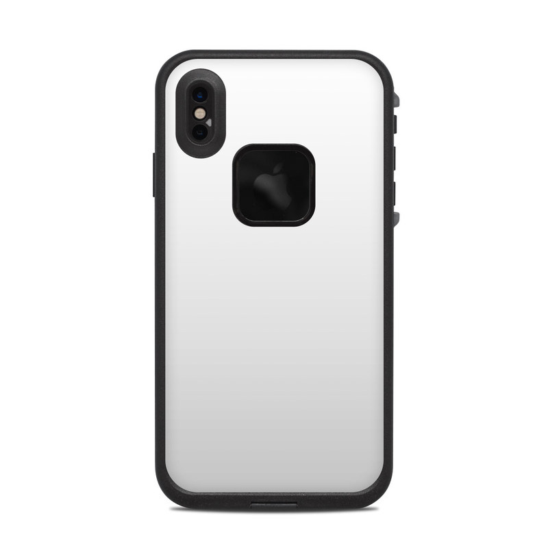 Lifeproof iPhone XS Max Fre Case Skin - Solid State White (Image 1)