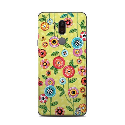 LG G7 ThinQ Skin - Button Flowers