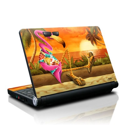 Lenovo IdeaPad S10 Skin - Sunset Flamingo