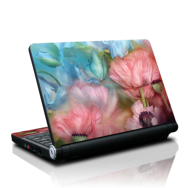 Lenovo IdeaPad S10 Skin - Poppy Garden (Image 1)