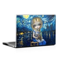 Laptop Skin - Alice in a Van Gogh