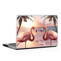 Laptop Skin - Flamingo Palm