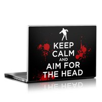 Laptop Skin - Keep Calm - Zombie