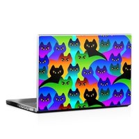Laptop Skin - Rainbow Cats