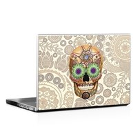 Laptop Skin - Sugar Skull Bone (Image 1)