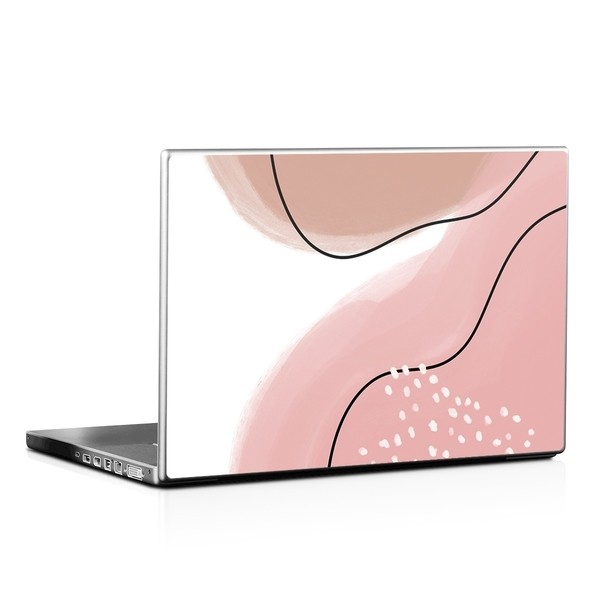 Laptop Skin - Abstract Pink and Brown