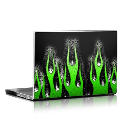 Laptop Skin - Acid Flames