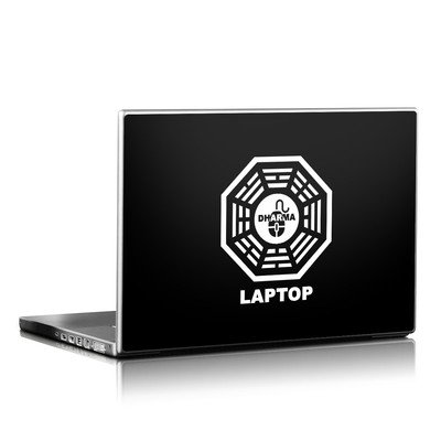 Laptop Skin - Dharma Black