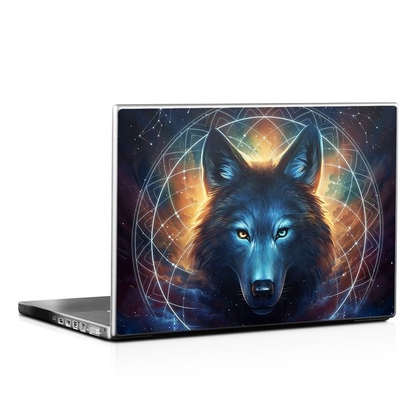Laptop Skin - Dreamcatcher Wolf