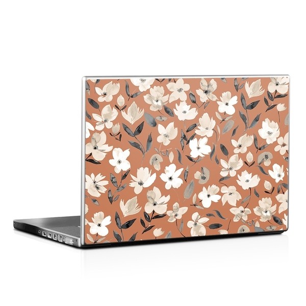 Laptop Skin - Fresh Flowers Copper