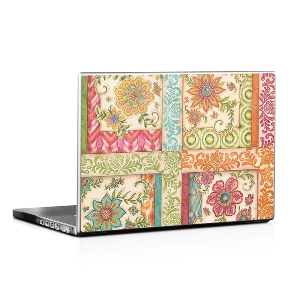 Laptop Skin - Ikat Floral