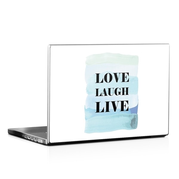 Laptop Skin - Love Laugh Live