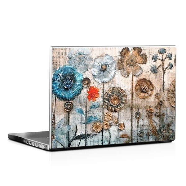 Laptop Skin - Steampunk Flowers