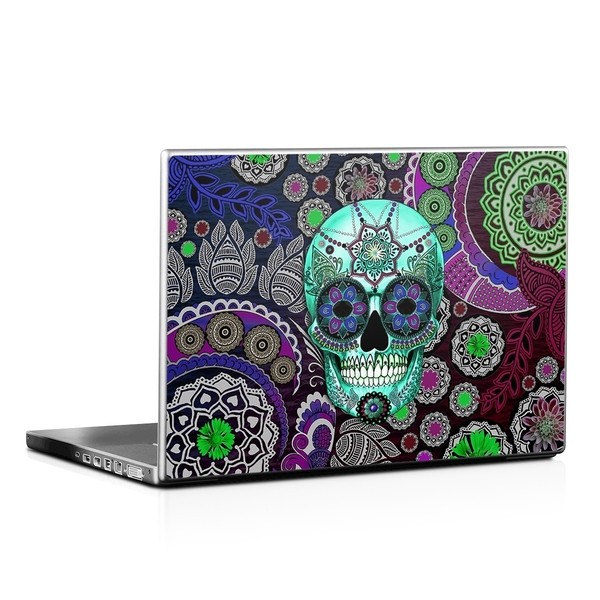 Laptop Skin - Sugar Skull Sombrero