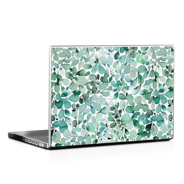Laptop Skin - Watercolor Eucalyptus Leaves