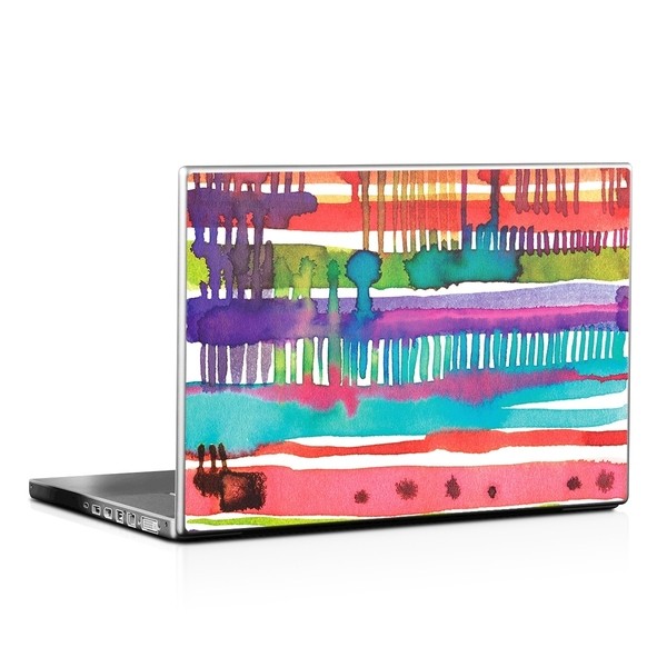 Laptop Skin - Watercolor Lines