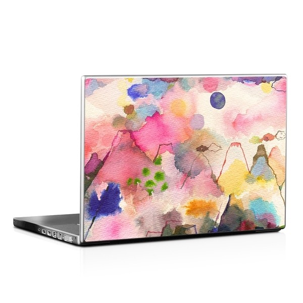 Laptop Skin - Watercolor Mountains