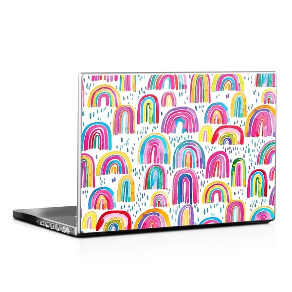 Laptop Skin - Watercolor Rainbows
