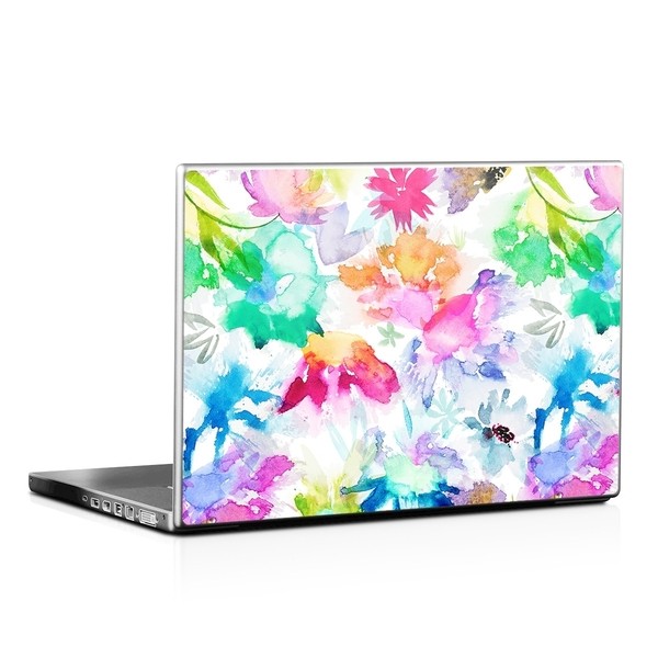 Laptop Skin - Watercolor Spring Memories