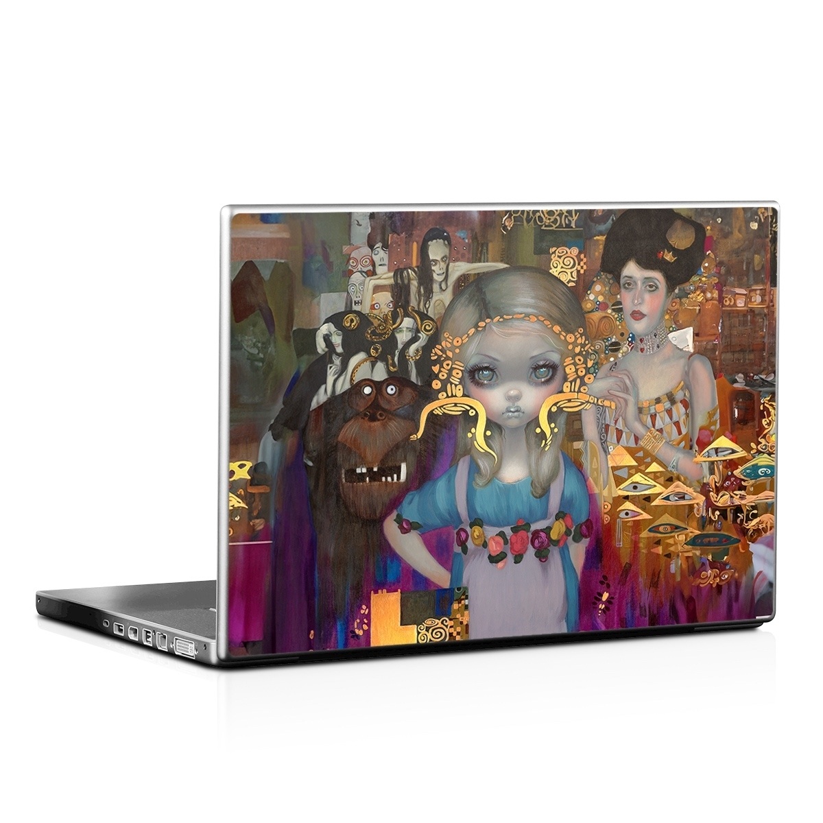 Laptop Skin - Alice in a Klimt Dream (Image 1)