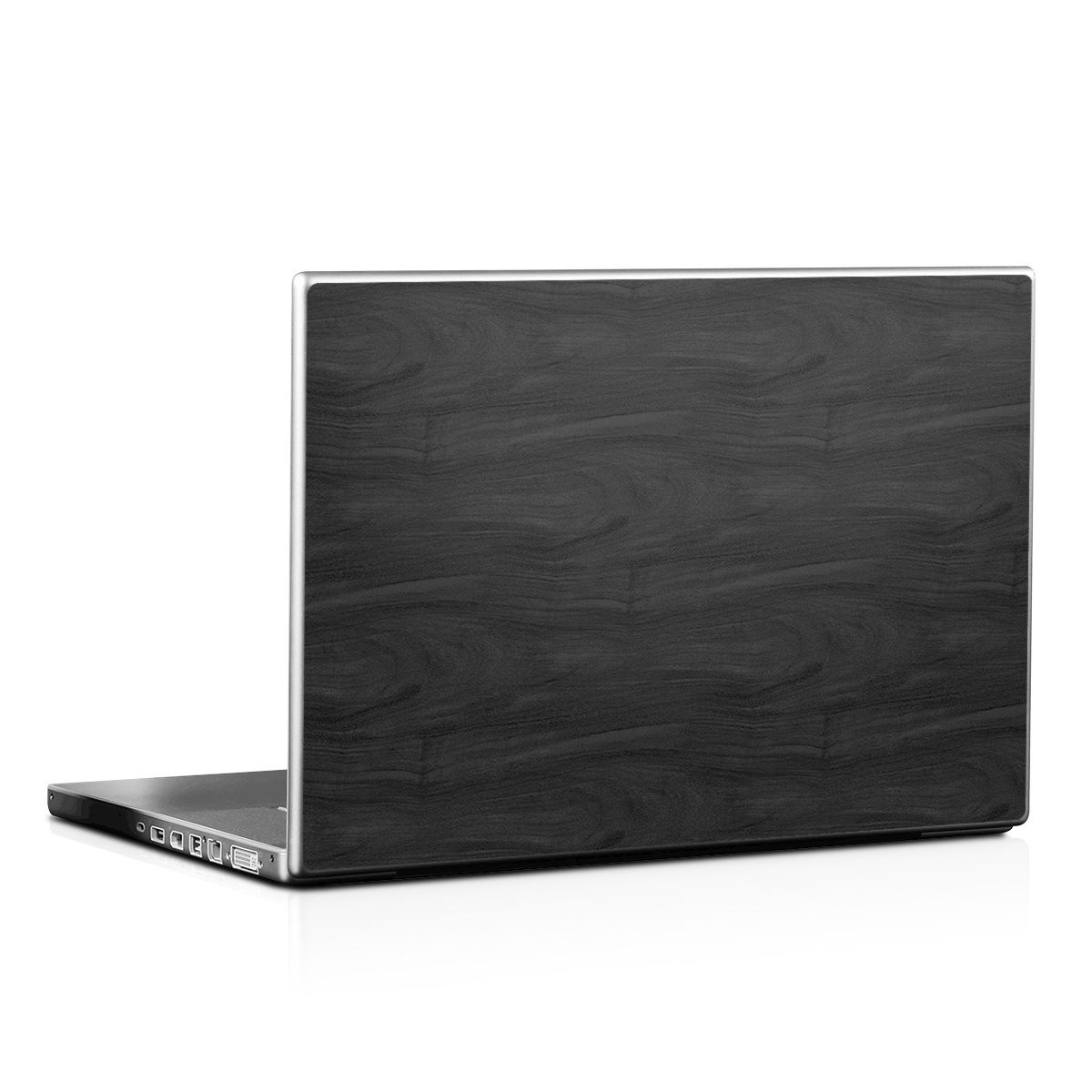 Laptop Skin - Black Woodgrain (Image 1)