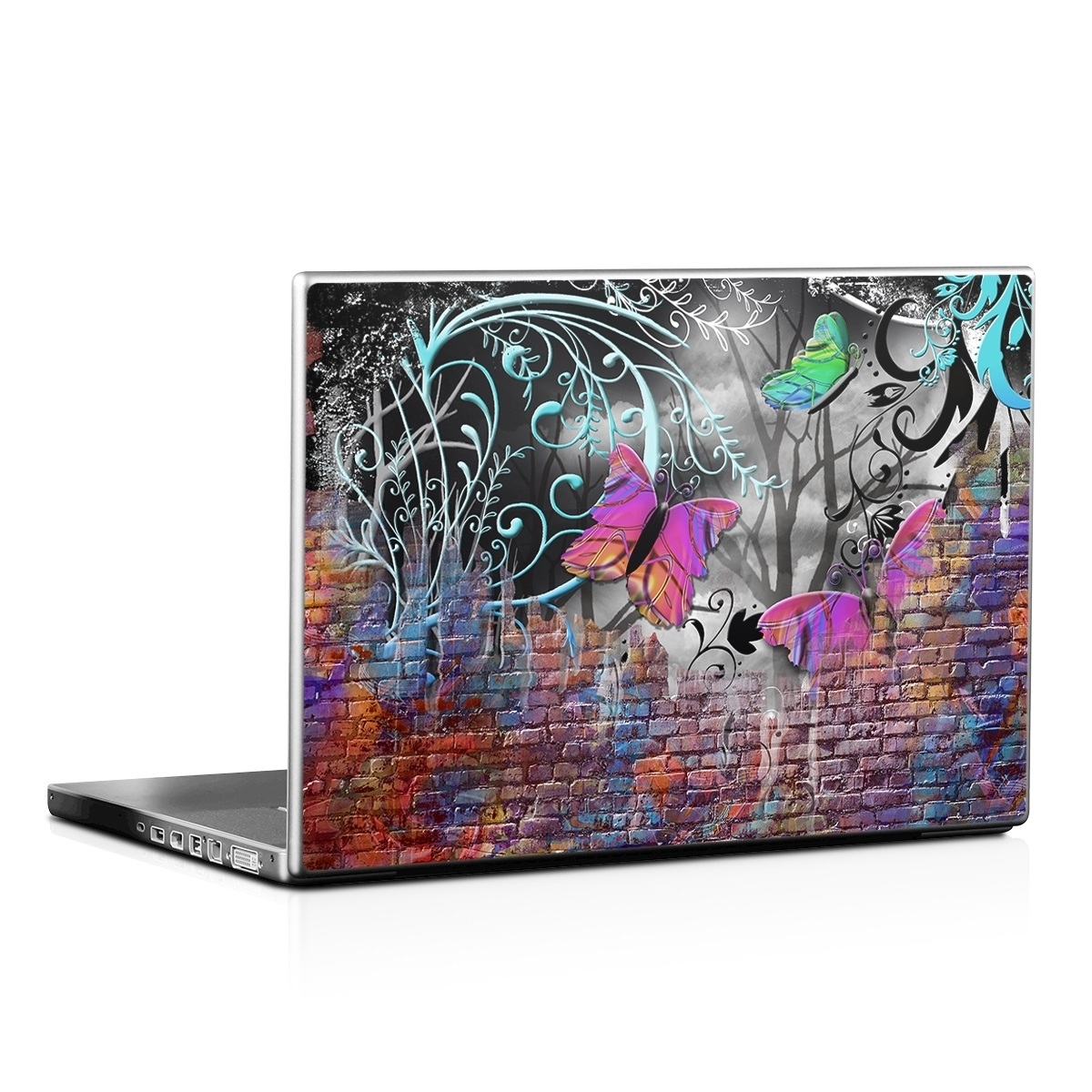 Laptop Skin - Butterfly Wall (Image 1)