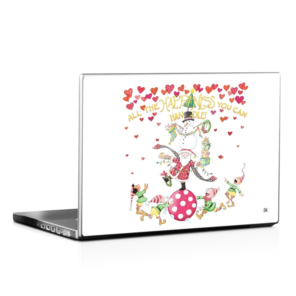 Laptop Skin - Christmas Circus (Image 1)