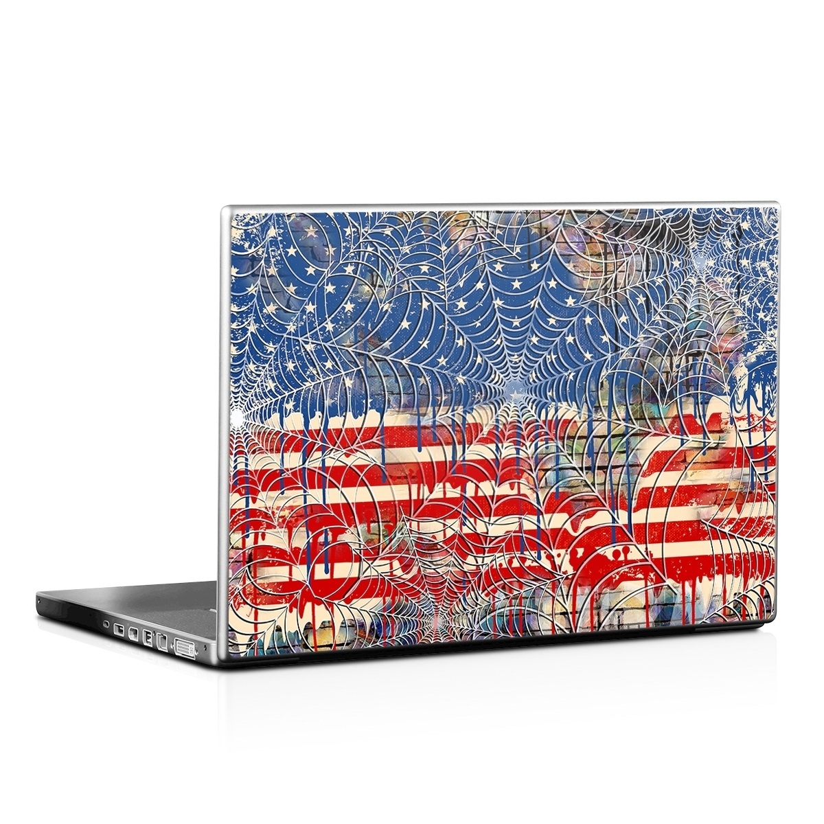 Laptop Skin - Cobweb Flag (Image 1)